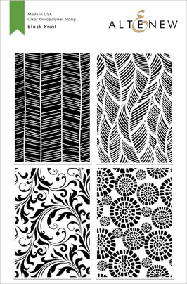 Photocentric Clear Stamps Z - Block Print Stamp Set
