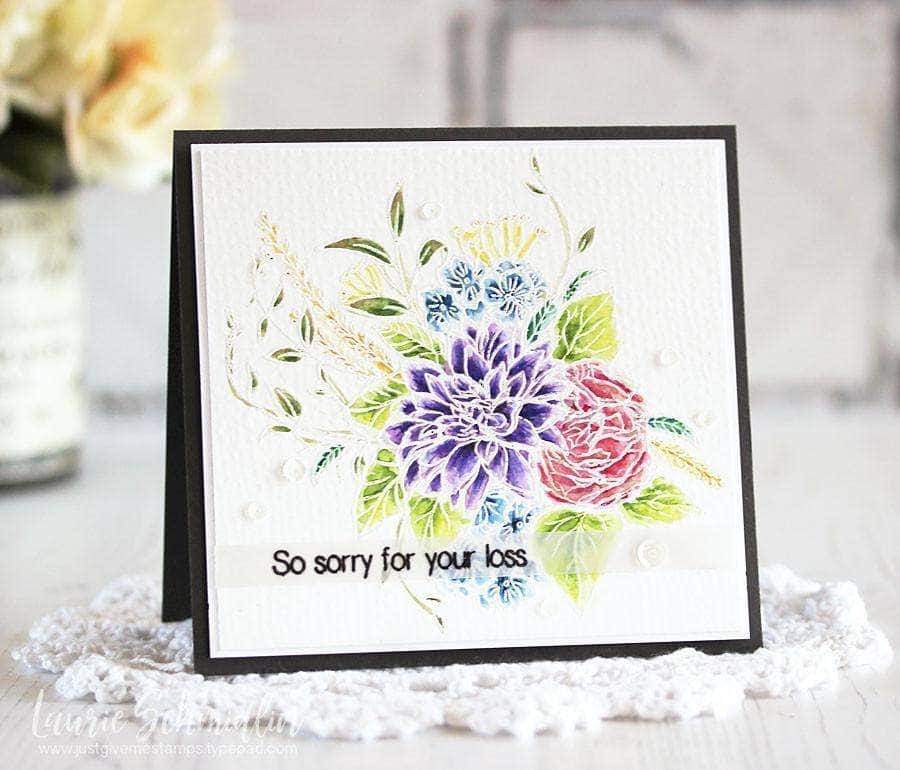 Photocentric Clear Stamps Blooming Bouquet Stamp Set
