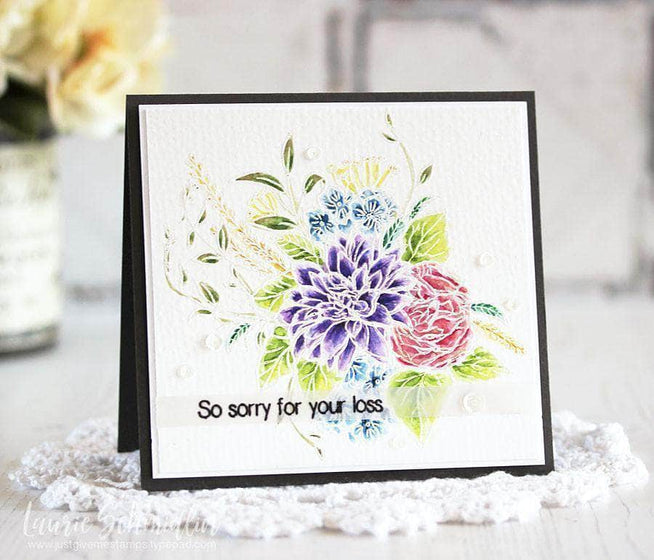 Photocentric Clear Stamps Blooming Bouquet Stamp Set