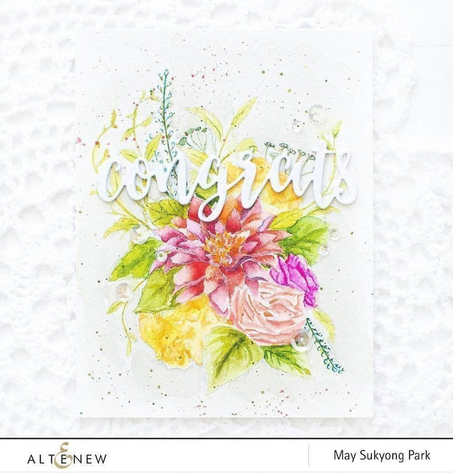 Photocentric Clear Stamps Blooming Bouquet Stamp Set