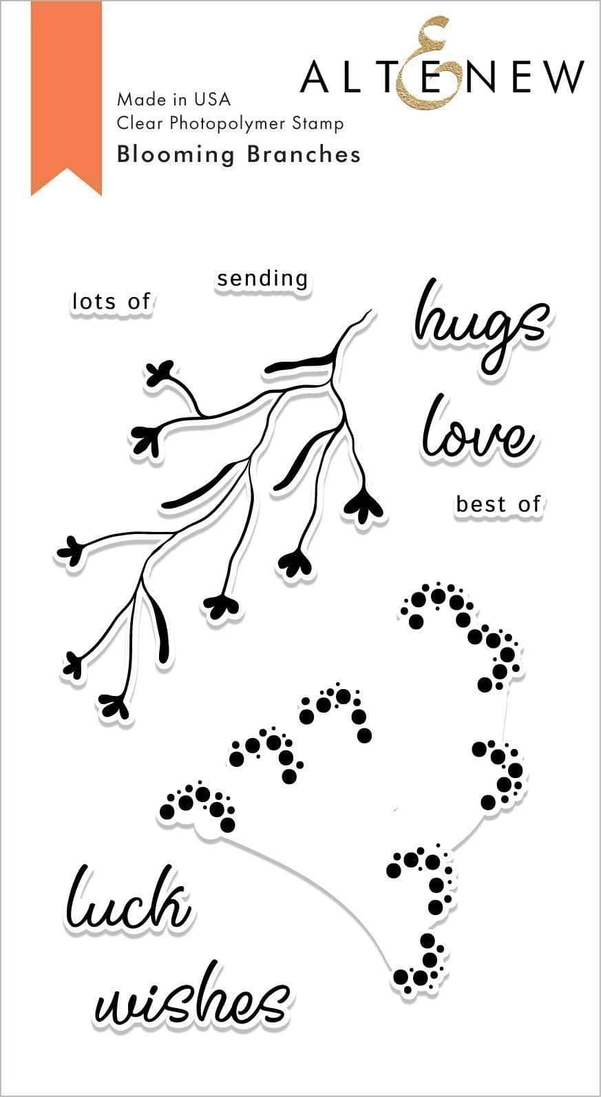 Photocentric Clear Stamps Blooming Branches Stamp Set