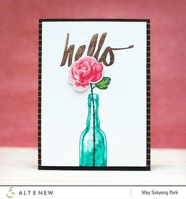Altenew Clear Stamps Z - Bottleful of Stamp Set