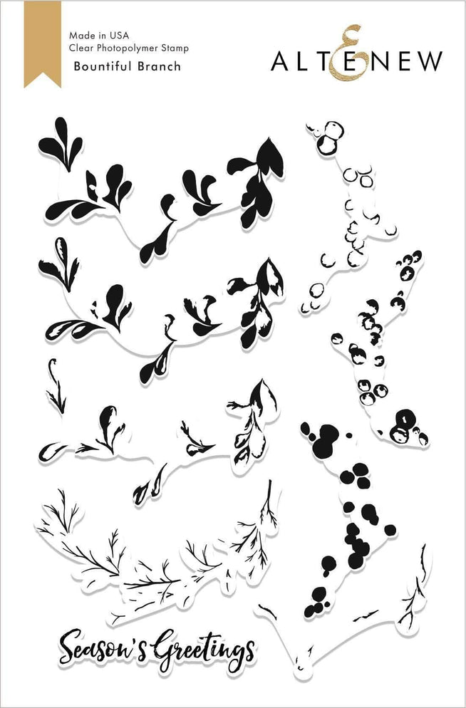 Photocentric Clear Stamps Z - Bountiful Branch Stamp Set