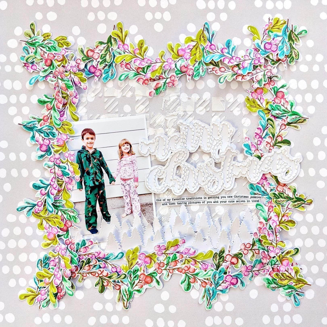 Photocentric Clear Stamps Z - Bountiful Branch Stamp Set