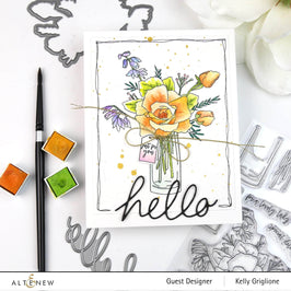Photocentric Clear Stamps Breezy Bouquet Stamp Set