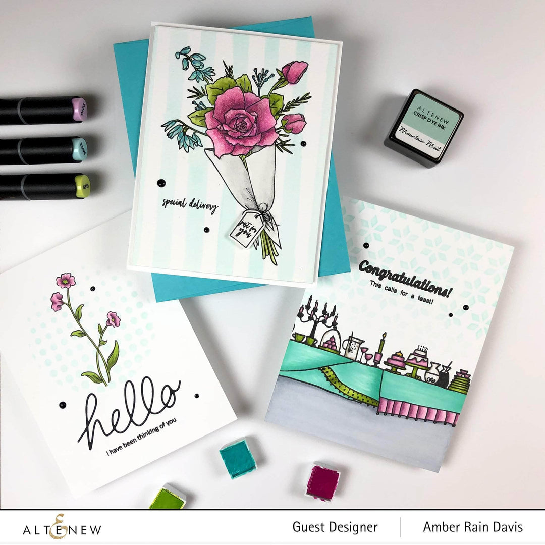 Photocentric Clear Stamps Breezy Bouquet Stamp Set