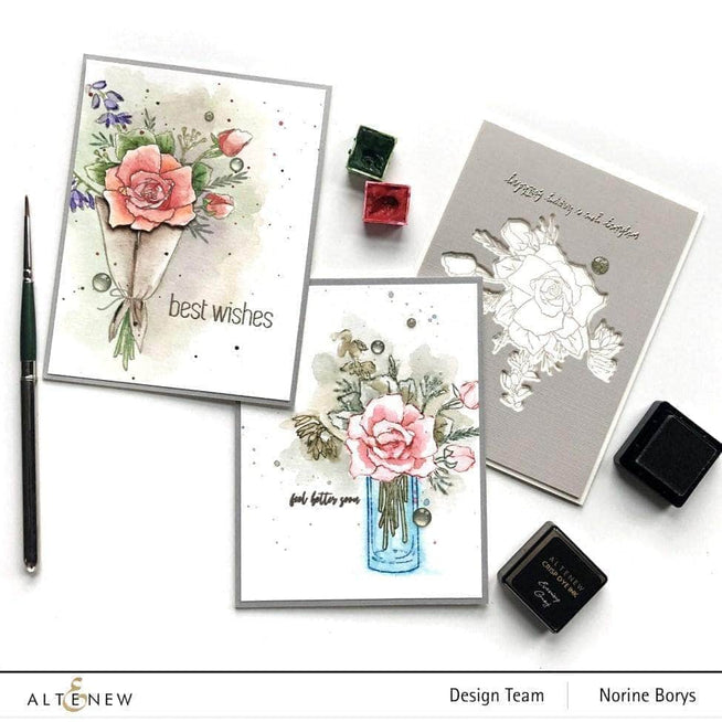 Photocentric Clear Stamps Breezy Bouquet Stamp Set