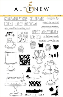 Photocentric Clear Stamps Cake Love Stamp Set