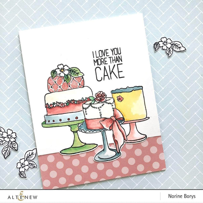 Photocentric Clear Stamps Cake Love Stamp Set