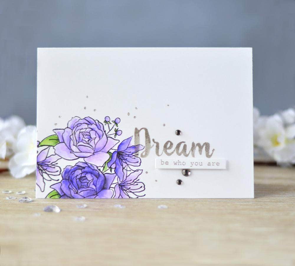 Photocentric Clear Stamps Calligraphy Alpha Uppercase Stamp Set