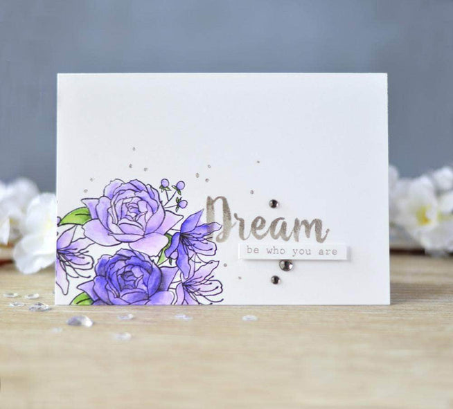 Photocentric Clear Stamps Calligraphy Alpha Uppercase Stamp Set
