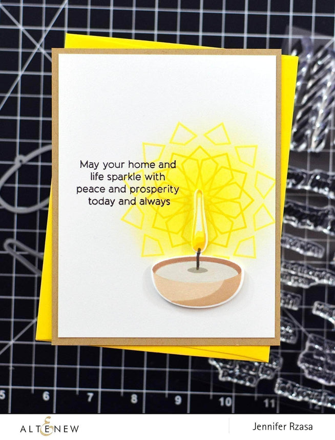 Photocentric Clear Stamps Z - Candlelight Stamp Set