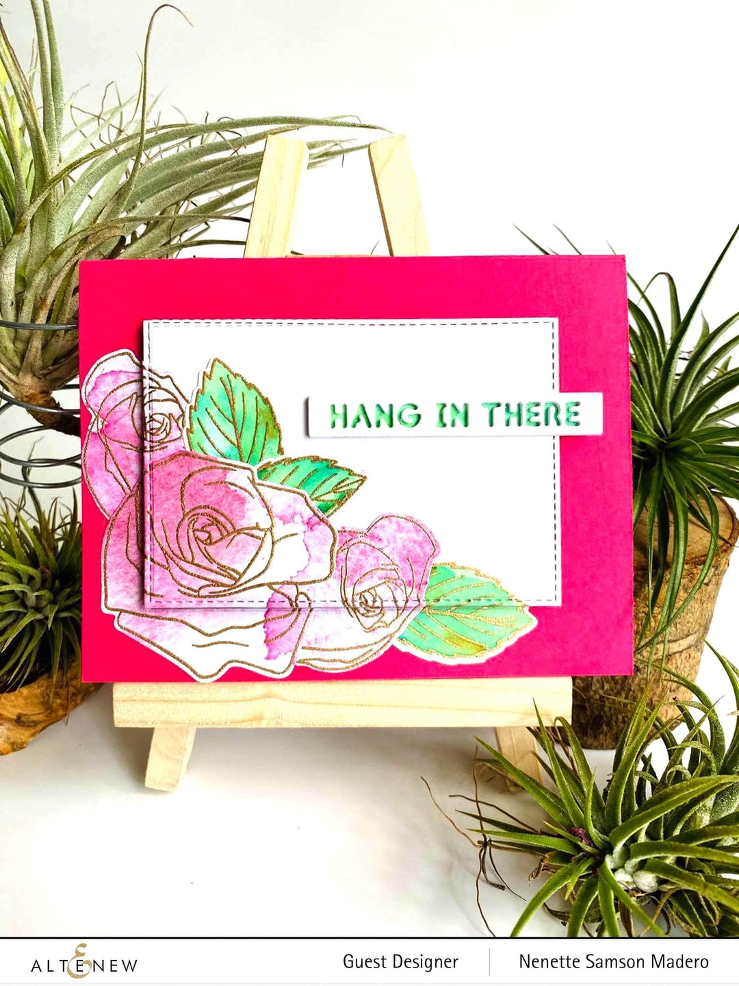Photocentric Clear Stamps Cartoon Rose Stamp Set