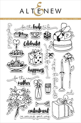 Photocentric Clear Stamps Z - Celebrations Stamp Set