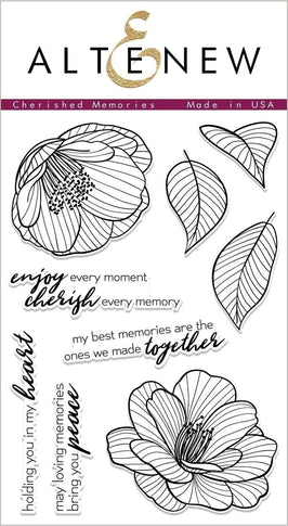 Photocentric Clear Stamps Cherished Memories Stamp Set