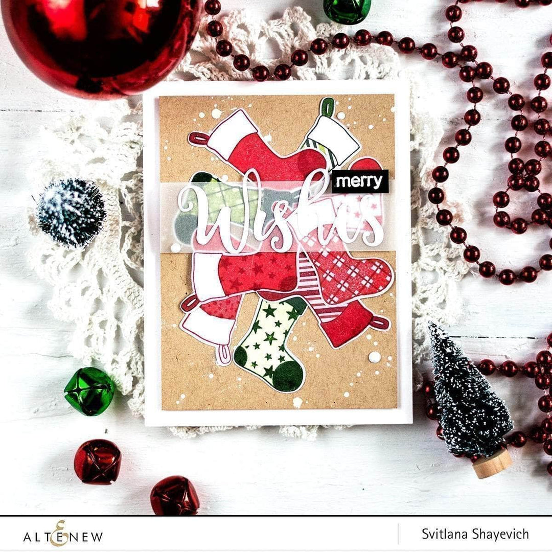 Photocentric Clear Stamps Christmas Stockings Stamp Set