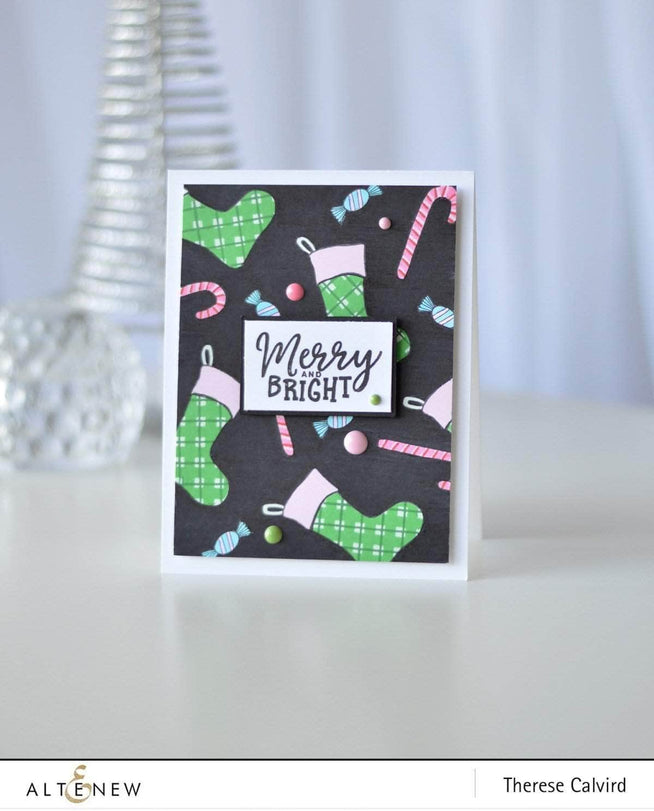 Photocentric Clear Stamps Christmas Stockings Stamp Set