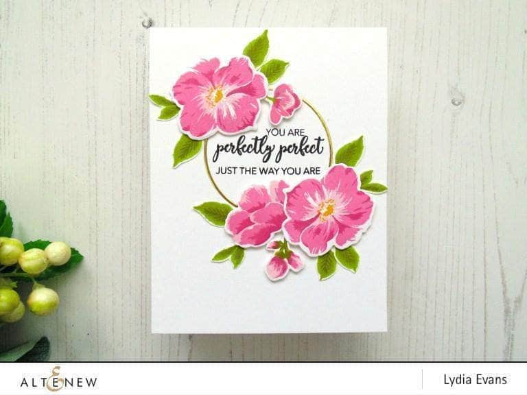 Photocentric Clear Stamps Climbing Clematis Stamp Set