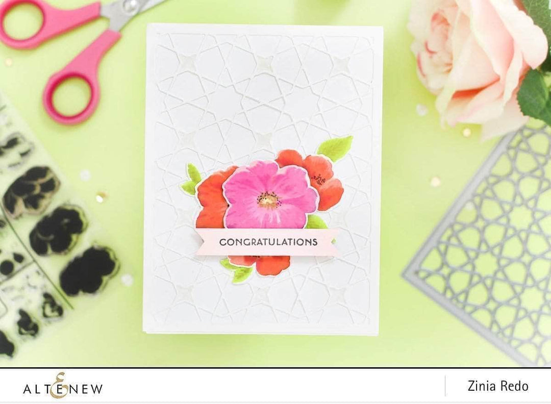 Photocentric Clear Stamps Climbing Clematis Stamp Set