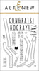 Altenew Clear Stamps Congrats! Stamp Set