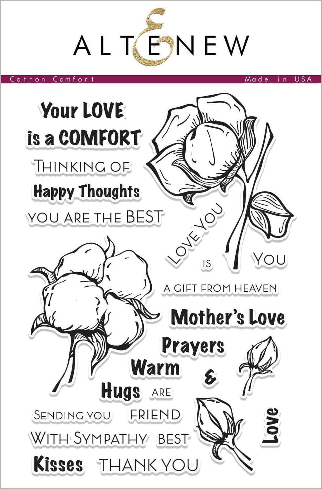 Photocentric Clear Stamps Cotton Comfort Stamp Set