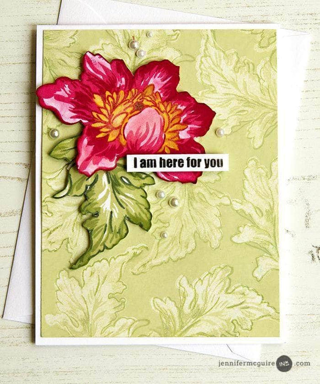Photocentric Clear Stamps Crown Bloom Stamp Set