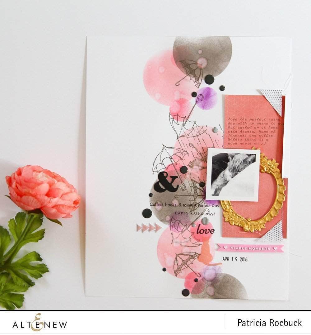 Photocentric Clear Stamps Dancing In The Rain Stamp Set