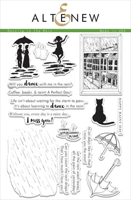Photocentric Clear Stamps Dancing In The Rain Stamp Set