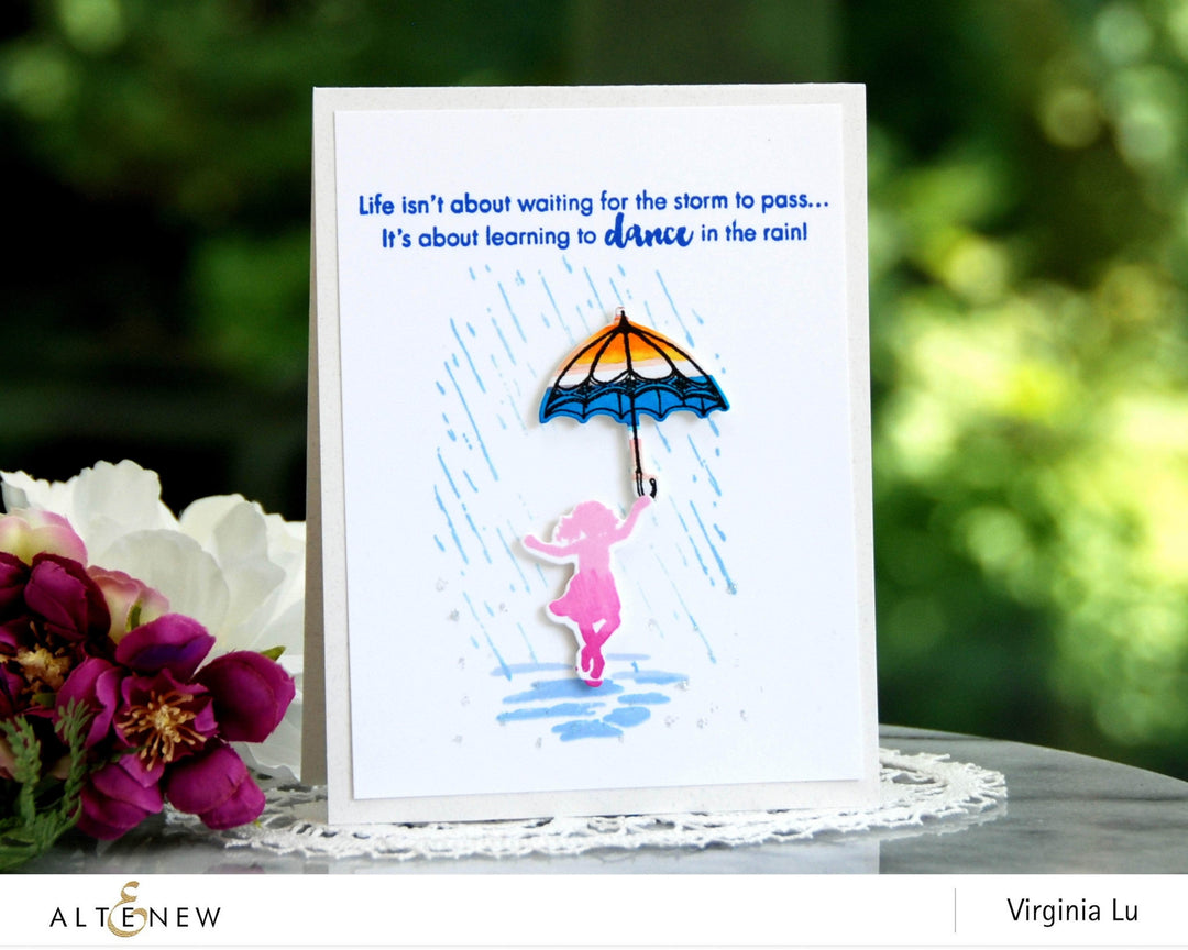 Photocentric Clear Stamps Dancing In The Rain Stamp Set