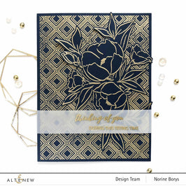 Photocentric Clear Stamps Delicate Bouquet Stamp Set
