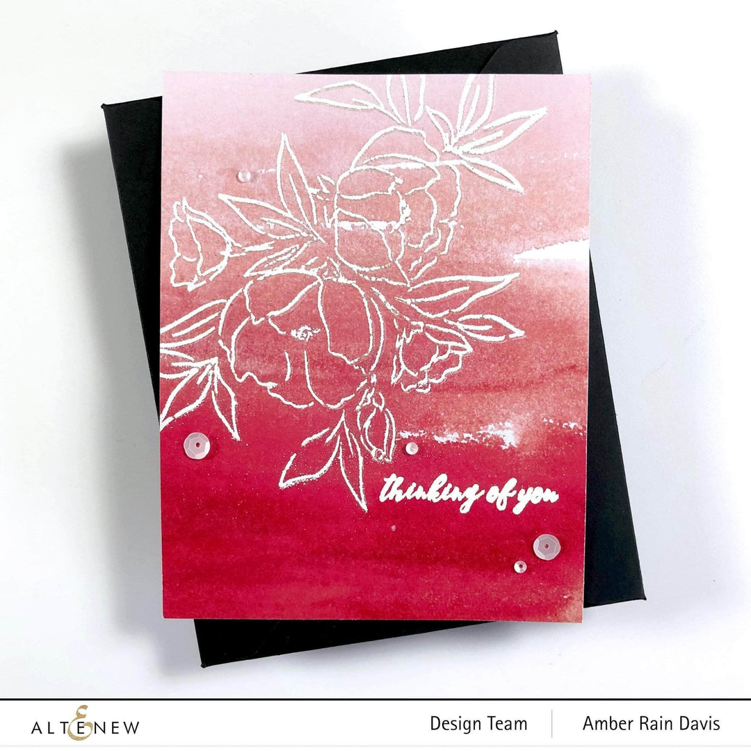 Photocentric Clear Stamps Delicate Bouquet Stamp Set