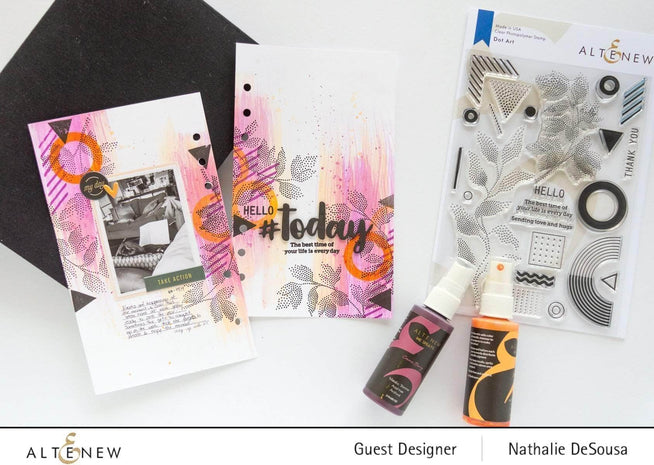 Photocentric Clear Stamps Z - Dot Art Stamp Set