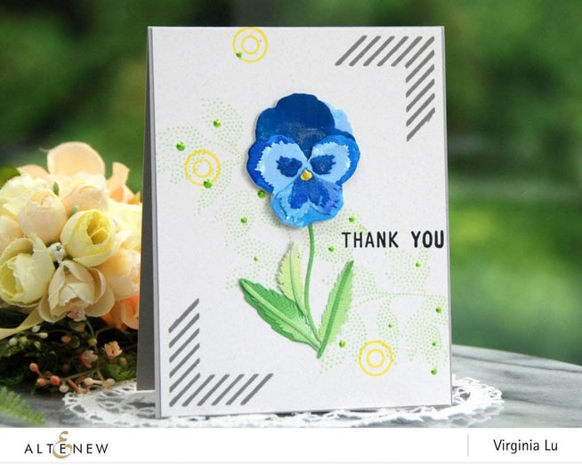 Photocentric Clear Stamps Z - Dot Art Stamp Set