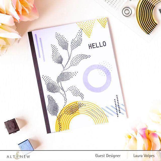 Photocentric Clear Stamps Z - Dot Art Stamp Set