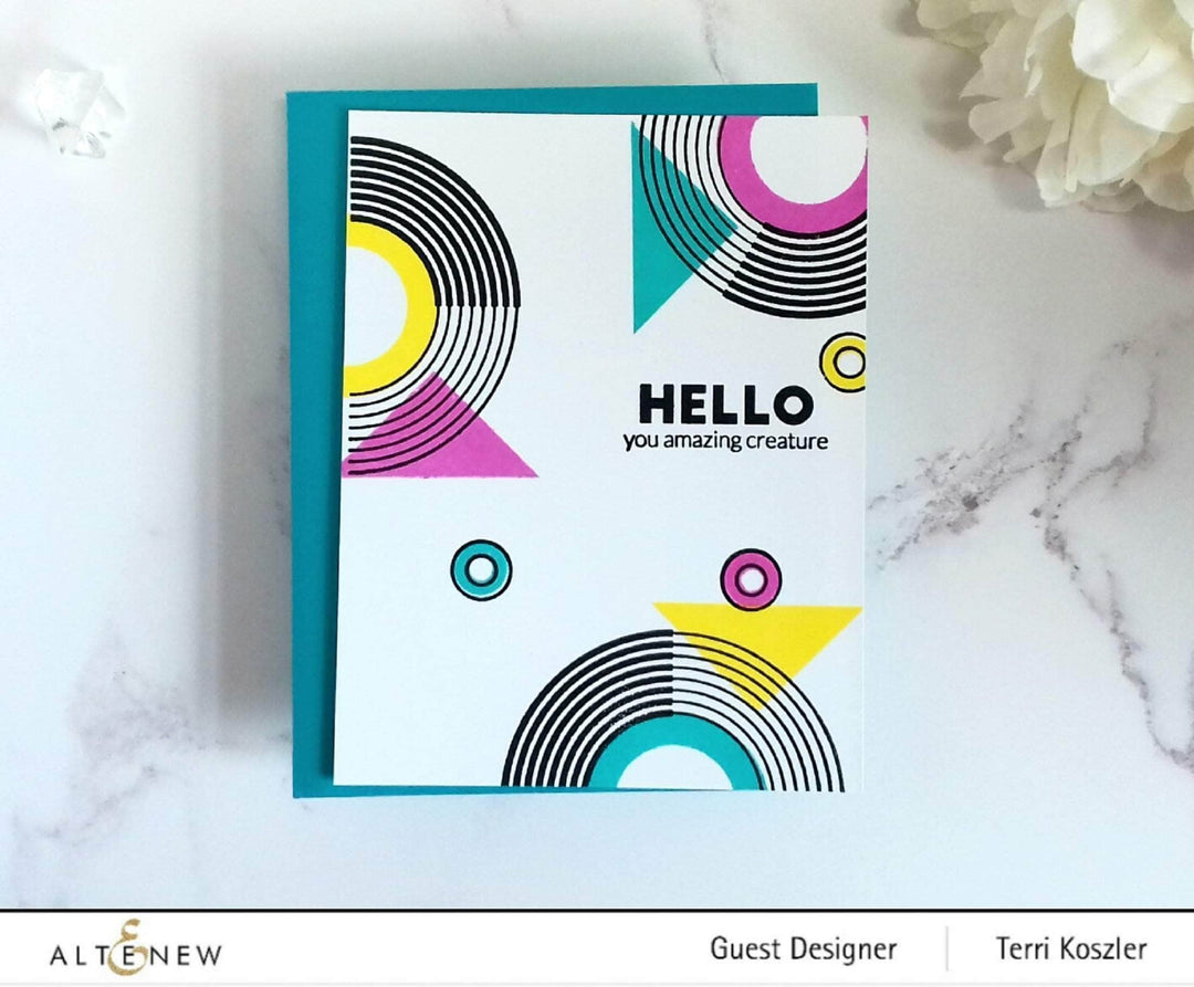 Photocentric Clear Stamps Z - Dot Art Stamp Set