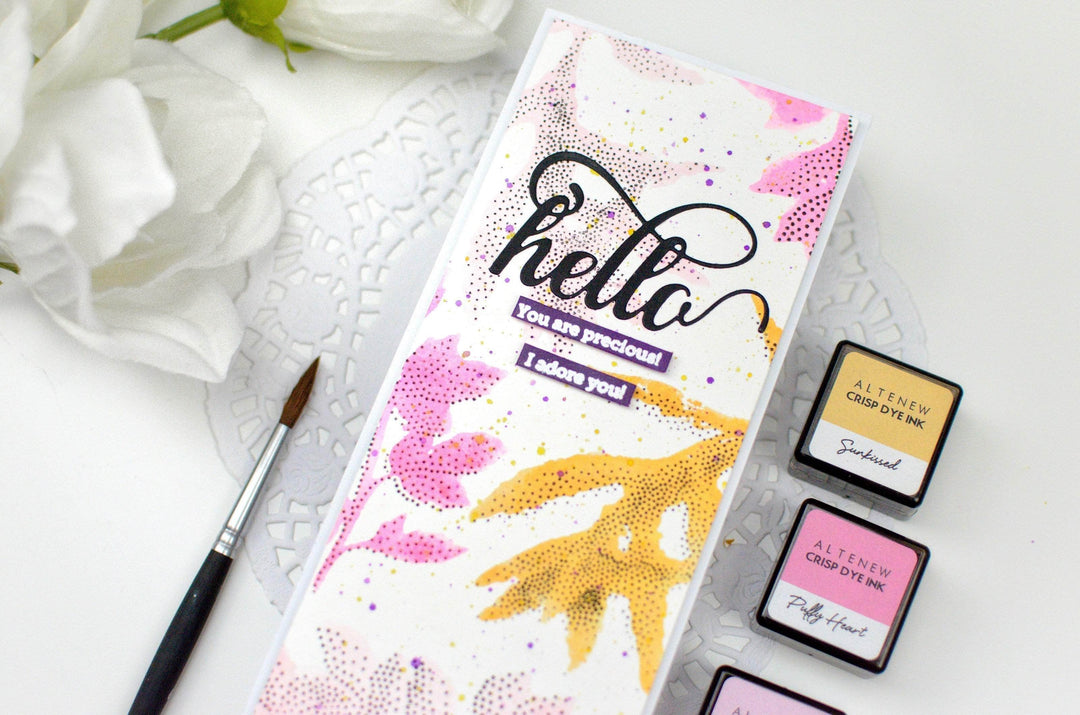 Photocentric Clear Stamps Z - Dot Botanicals Stamp Set