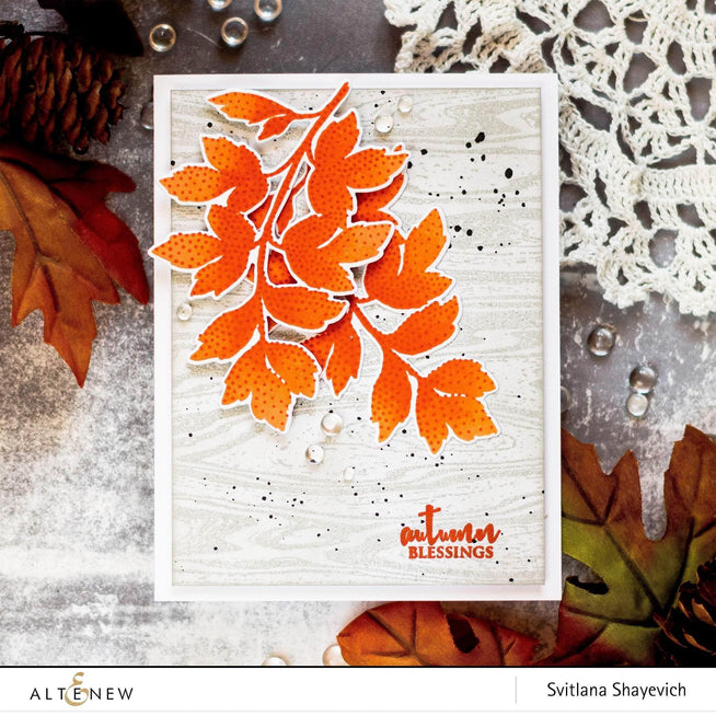 Photocentric Clear Stamps Z - Dot Botanicals Stamp Set