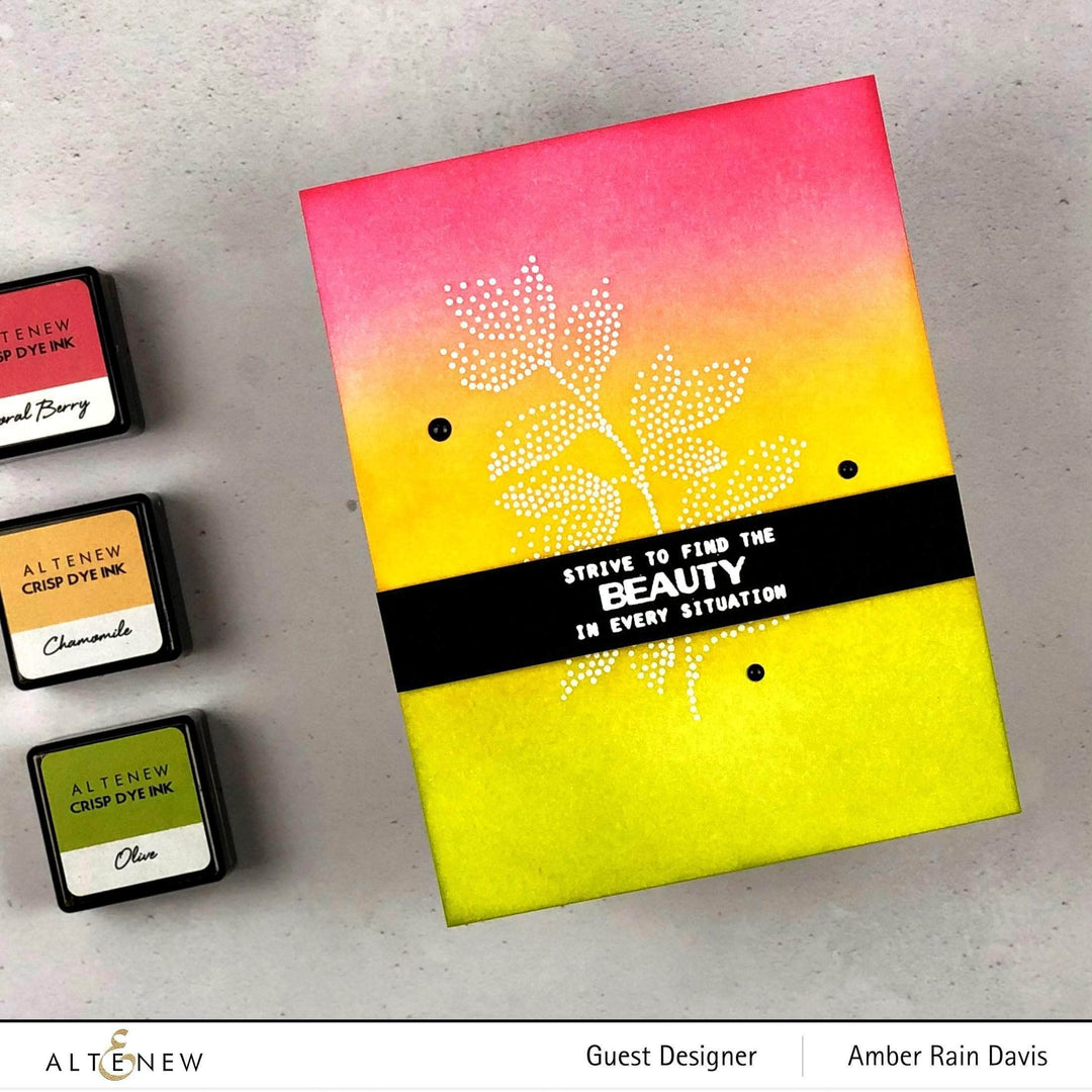 Photocentric Clear Stamps Z - Dot Botanicals Stamp Set