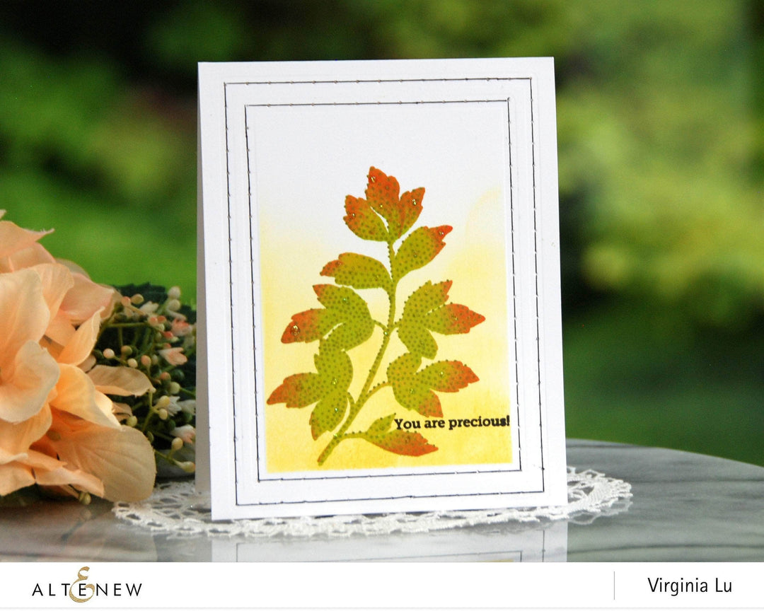 Photocentric Clear Stamps Z - Dot Botanicals Stamp Set