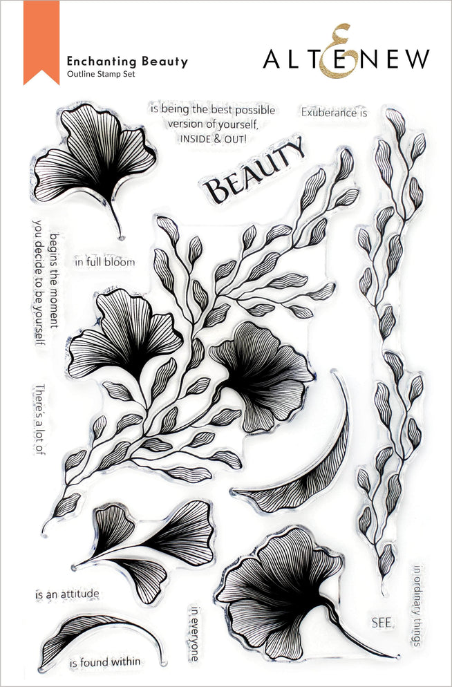 Photocentric Clear Stamps Enchanting Beauty Stamp Set