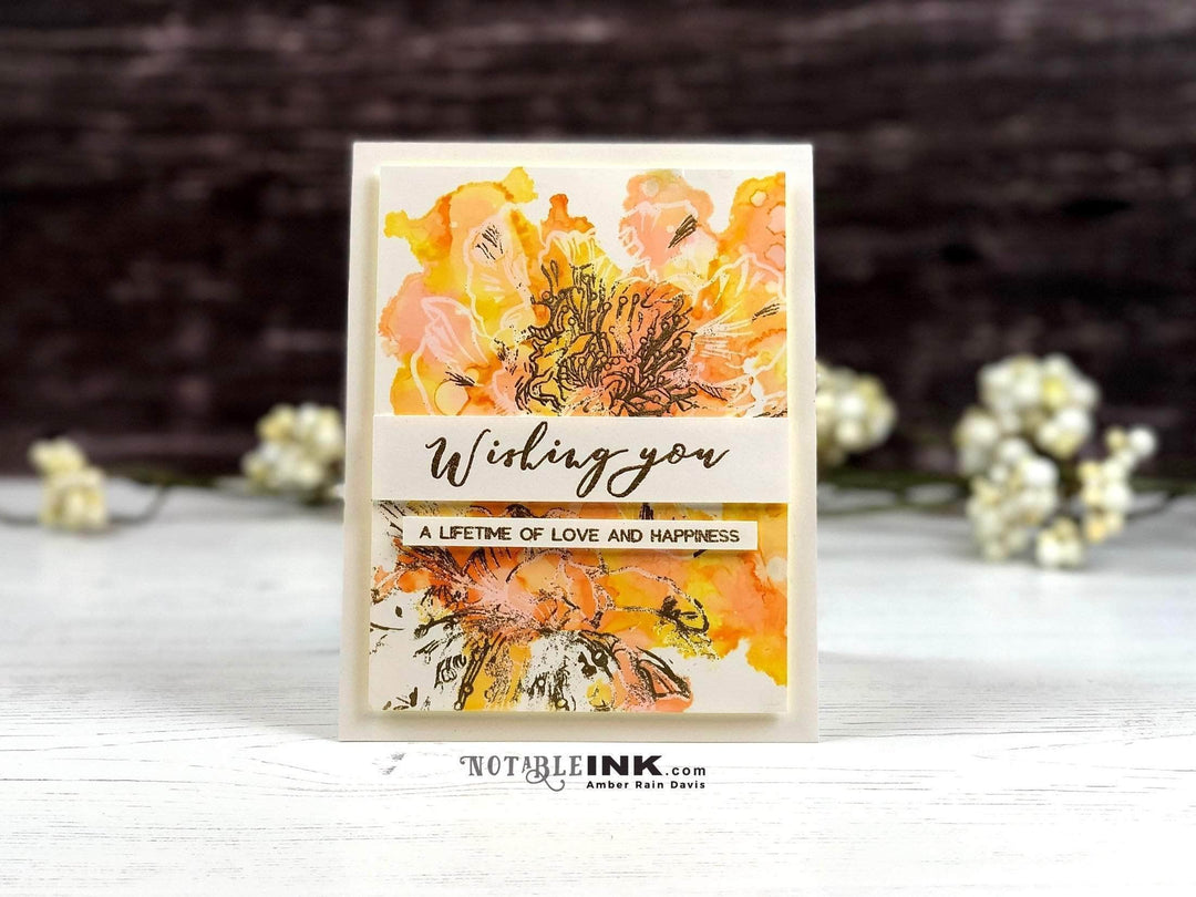 Photocentric Clear Stamps Engagement Wishes Stamp Set