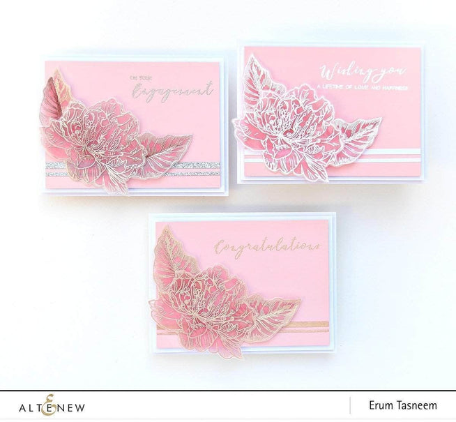 Photocentric Clear Stamps Engagement Wishes Stamp Set