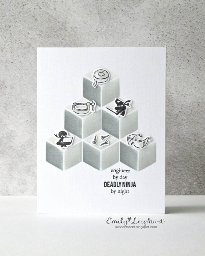 Photocentric Clear Stamps Engineers Rule Stamp Set