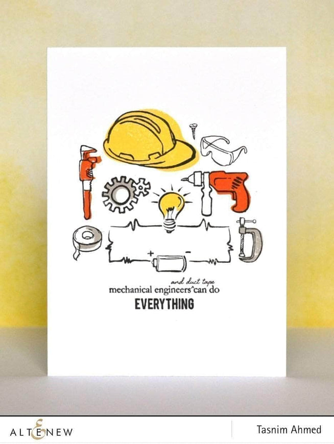 Photocentric Clear Stamps Engineers Rule Stamp Set