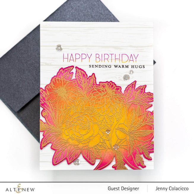 Photocentric Clear Stamps Exotic Garden Stamp Set