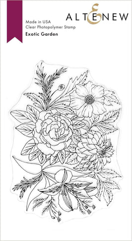 Z - Exotic Garden Stamp Set