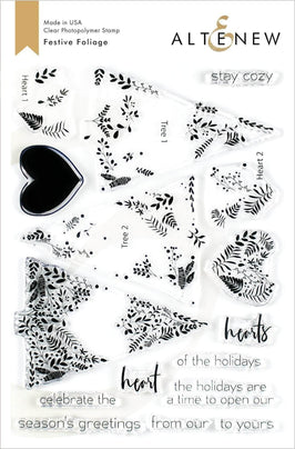 Photocentric Clear Stamps Festive Foliage Stamp Set