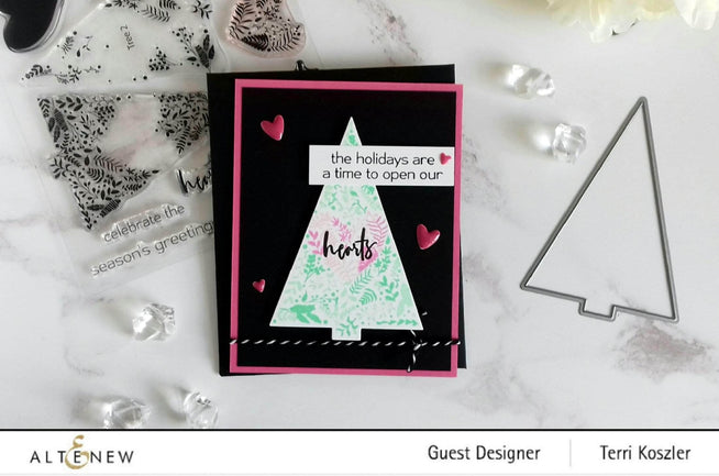 Photocentric Clear Stamps Festive Foliage Stamp Set