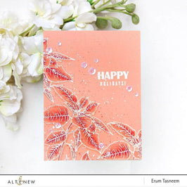 Photocentric Clear Stamps Festive Poinsettia Stamp Set