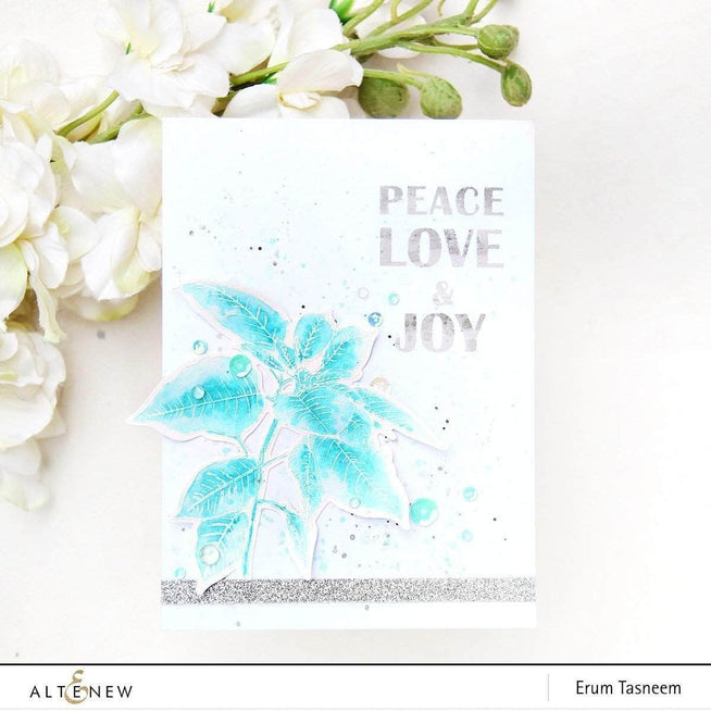 Photocentric Clear Stamps Festive Poinsettia Stamp Set